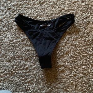 Thong bikini bottom size S NWOT